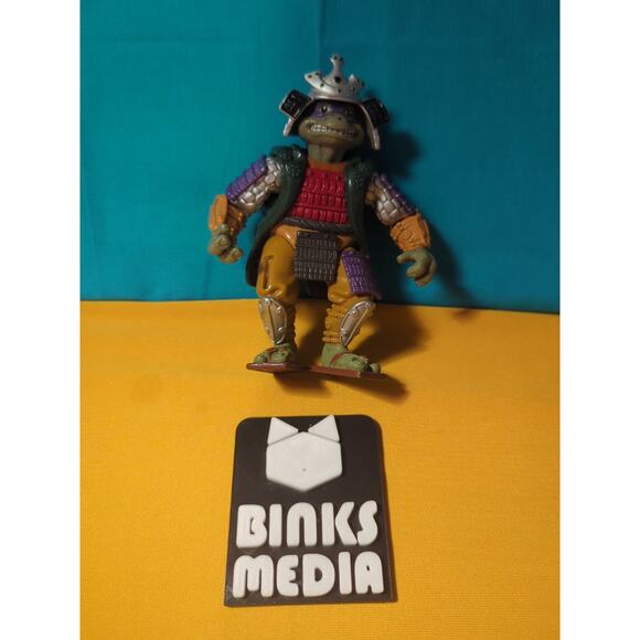Vintage 1993 TMNT Movie 3 Samurai Donatello Action Figure Ninja Turtles Shogun - Picture 1 of 5